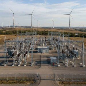 Electrical Balance of Plant substation for wind energy project - Sangreen Future Renewables.